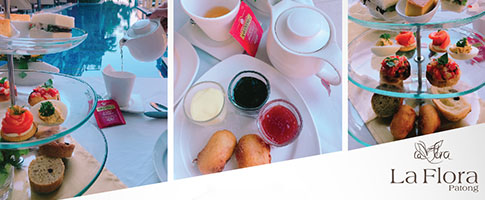 Afternoon Tea Set @ La Flora Resort Patong